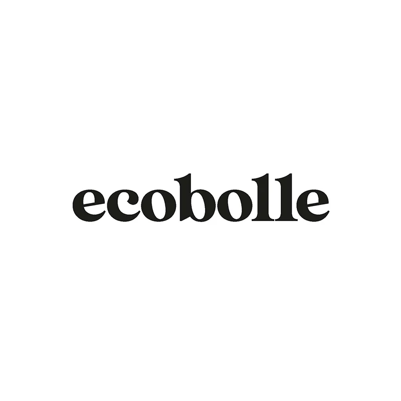 Vecchio logo Eco Bolle, Proposte di restyling Eco Bolle, Costruzione del nuovo, logo Eco Bolle, Schema colori Eco Bolle, Materiali pubblicitari Eco Bolle