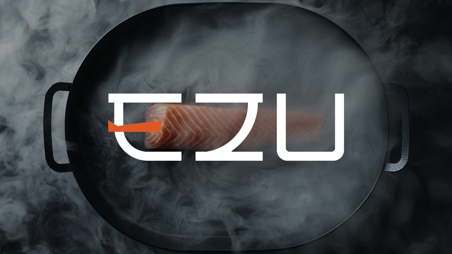 logo design di un ristorante sushi giapponese fusion - EZU restaurant japan fusion restaurant logo design by studiomono